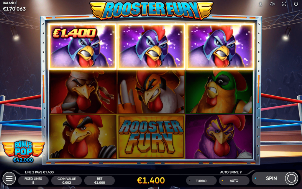 Rooster Fury Slot